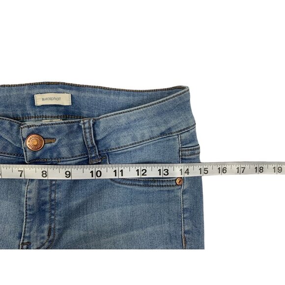 Blue Asphalt Women's Blue Denim Skinny Jeans - Picture 5 of 7